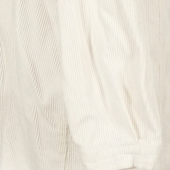 POL Cream Utility Jacket , 100% Cotton Size Medium Frayed Hem - Picture 4 of 6